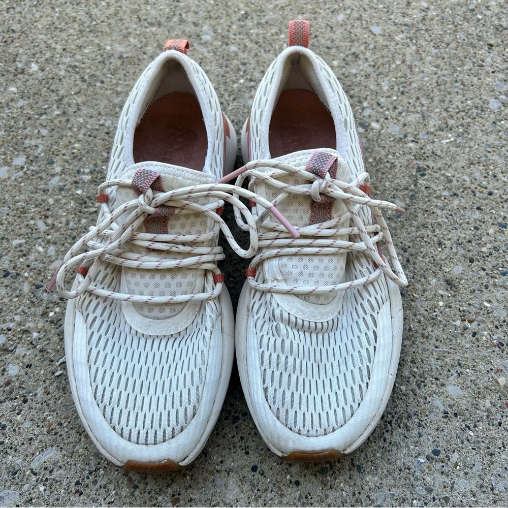 Sorel kinetic Impact lace ups Pink and White size 7 - Picture 12 of 12